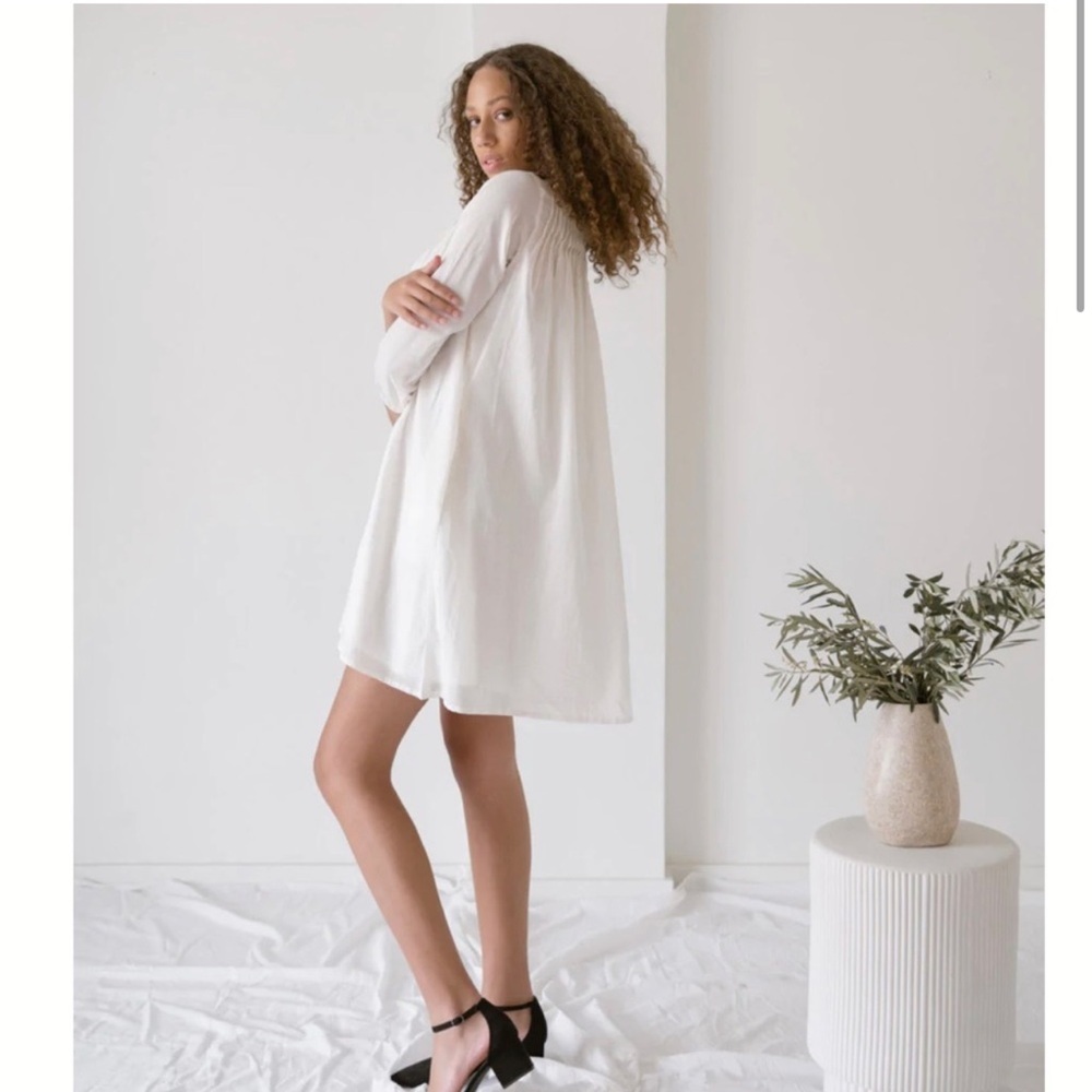Laude the Label Juliette Dress - M - Ivory